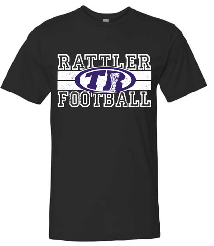 TYAA Fundraiser Renegade Rattler Football T-Shirt